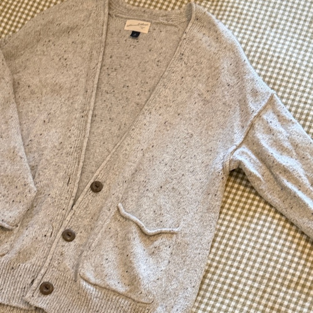 Universal Thread Light Gray Women's Cardigan